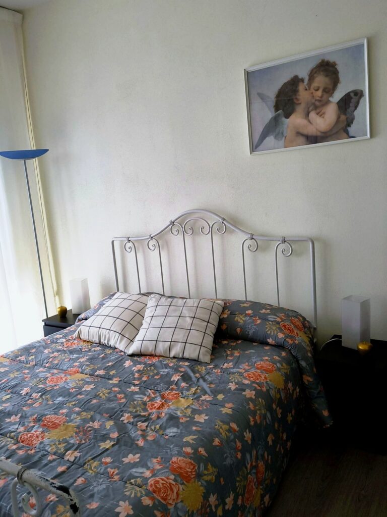 Camera matrimoniale dell'appartamento A Casa di Nora